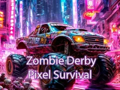 Lojë Zombie Derby Pixel Survival në internet
