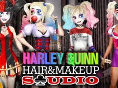 Harley Quinn Hair and Makeup Studio — 無料オンラインゲーム