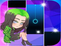 Xogo Billie Eilish Piano Tiles Game en liña