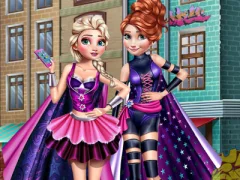 Gêm Superhero Spring Princess Dress Up ar-lein