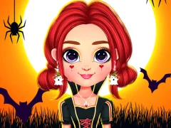Rainbow Girls Halloween Salon — free online game