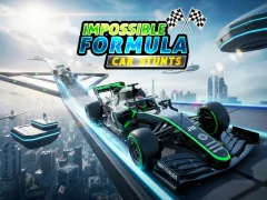 Impossible Formula Car Stunts — darmowa gra online