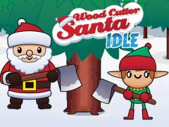 Laro Wood Cutter Santa Idle online