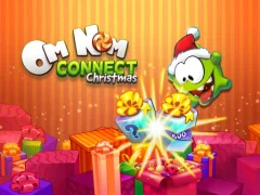 Cluiche Om Nom Connect Christmas ar líne