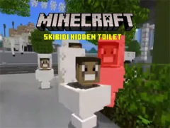 Lojë Minecraft Skibidi Hidden Toilet në internet