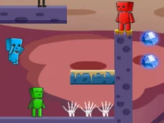 Гаме Fire And Water In Zombies World 2 онлајн