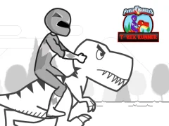Trò chơi Power Rangers T-Rex Runner trực tuyến