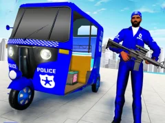 Police Auto Rickshaw Drive — free online game