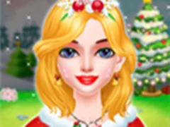 Permainan Christmas Makeup Salon secara online