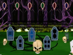 Permainan Dark Cemetery Escape talian