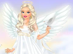Sweet angel dress up — bezplatná online hra