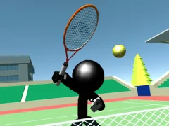Xogo Stickman Tennis 3D en liña