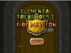 Mchezo Elemental Treasures 1: The Fire Dungeon online