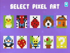 Pixel Color kids — free online game