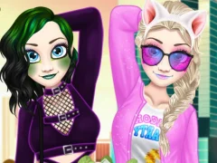 Princess Ella Soft vs Grunge — ücretsiz çevrimiçi oyun