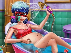 Pregnant Dotted Girl Spa — bezplatná online hra