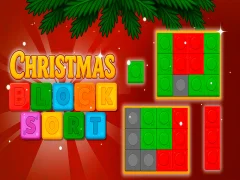 Christmas Blocks Sort — free online game