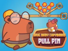 Save Baby Capybaras Pull Pin — free online game