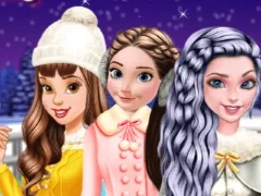 Princesses Go Ice Skating — ücretsiz çevrimiçi oyun