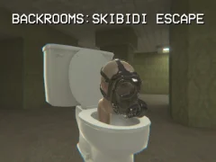 Lojë Backrooms: Skibidi Escape në internet