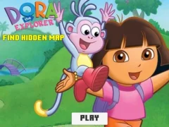 Dora the Explorer: Find Hidden Map — free online game