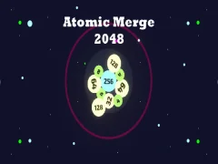 Igra Atomic Merge 2048 online