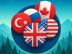 Flag Merging Puzzle Game — free online game