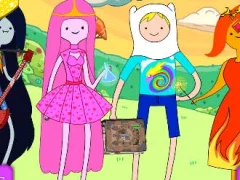 Adventure Time Dress Up  — ücretsiz çevrimiçi oyun