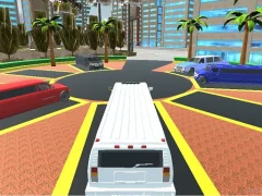 Luxury Limo Taxi Driver City — free online game