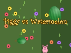 Piggy vs Watermelon — безплатна онлайн игра