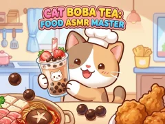 Игра Cat Boba Tea: Food ASMR Master онлайн