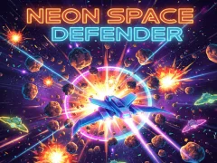 Neon Space Defender – ingyenes online játék