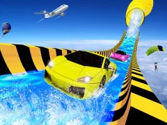 Water Slide Car Racing Adventure 2020 — free online game