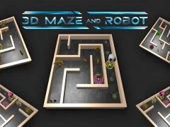 Mchezo 3d Maze And Robot online