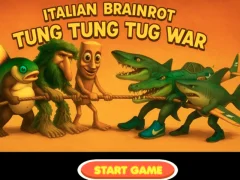 Italian Brainrot Tung Tung Tug War — free online game