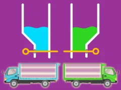 Color Water Trucks — free online game