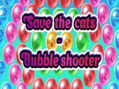 Save the cats Bubble shooter — free online game