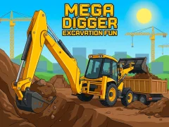 Mega Digger - Excavation Fun — لعبة مجانية اون لاين