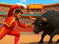 Wild Bull Rush Game — free online game
