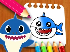 Baby Shark Coloring Book — free online game