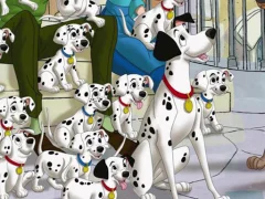 101 Dalmations Jigsaw Puzzle Collection – ingyenes online játék