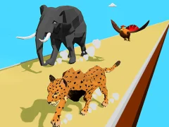 Animal Transform Race 3D — безплатна онлайн игра