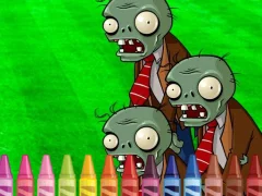 游戏4GameGround Zombie Coloring在线