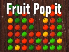 Fruit Pop it — free online game