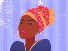 African Princess Jigsaw — free online game