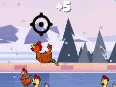 Игра Chicken Shooting 2D онлајн