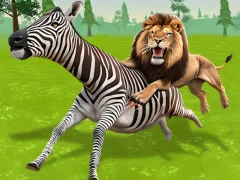 Игра Lion Family Sim Online онлајн