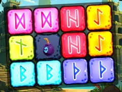Runic Block Collapse — free online game