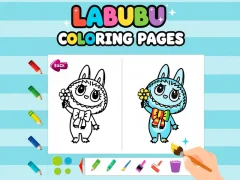 Игра Labubu Coloring Pages онлајн