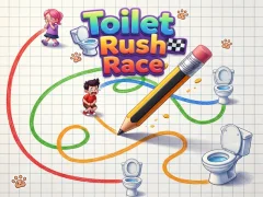 Toilet Rush Race — free online game
